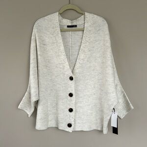 Black Tape Cream Cardigan NWT Size 2X